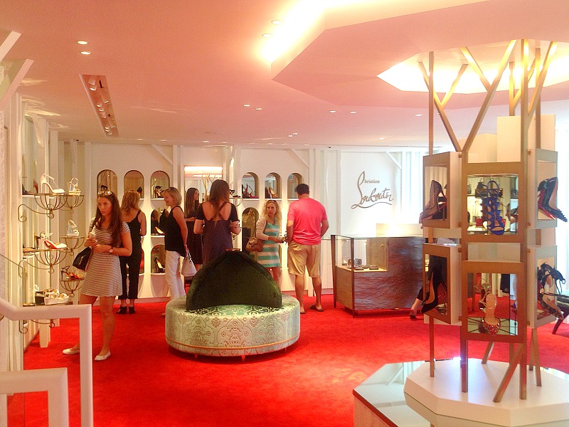 Ground floor women's footwear.