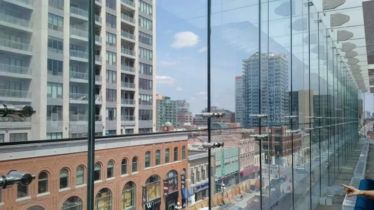 Looking east from Simons' in-store cafe.&nbsp;Photo:&nbsp; @futureofottawa &nbsp;via Instagram (published with permission)&nbsp;