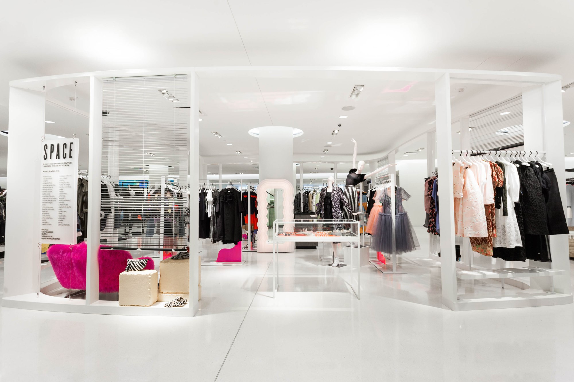 Chicago Michigan Avenue flagship ' SPACE ' department. Photo: Nordstrom