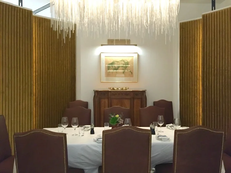 Private dining alcove. Photo: Mark Ainley