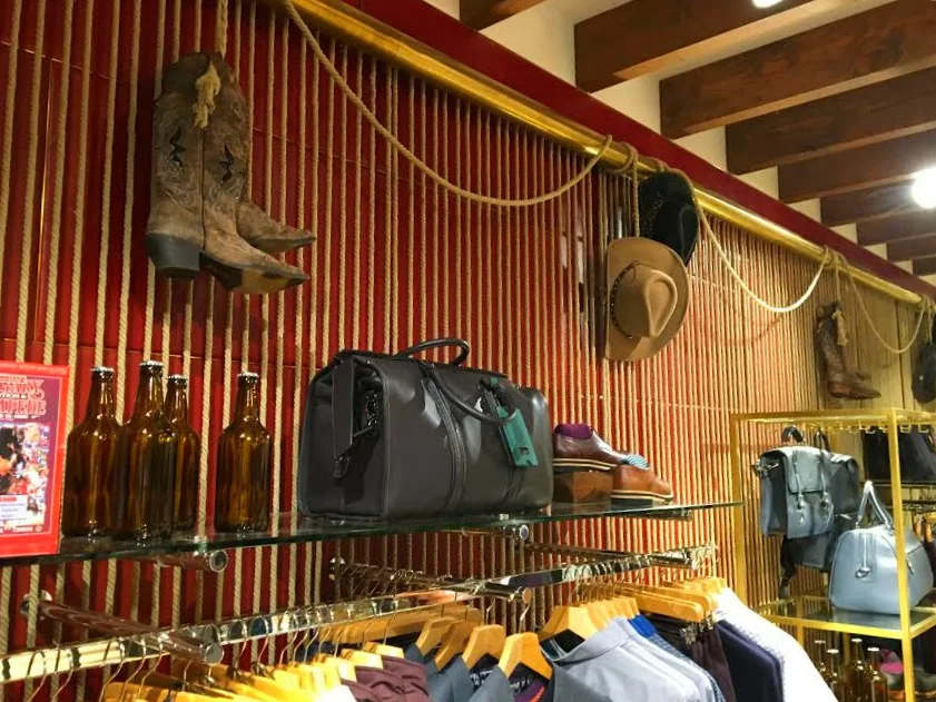 A 'Western' theme permeates throughout the store. Photo: Ryan Massel