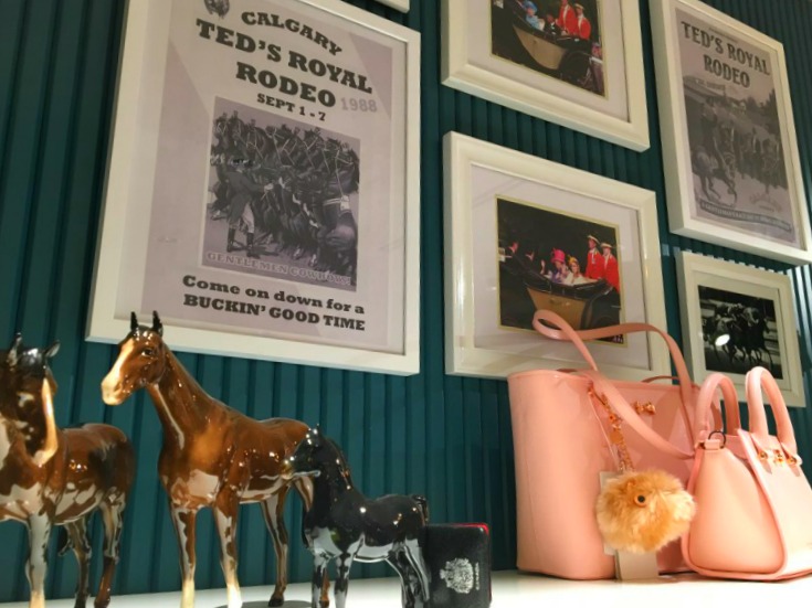 Rodeo-themed display. Photo: Ryan Massel