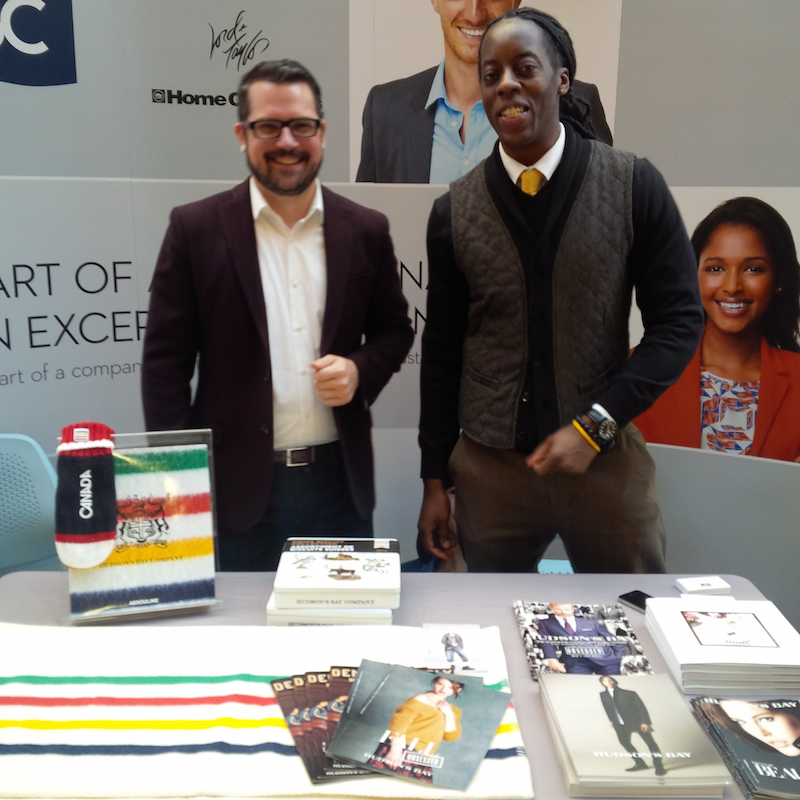 Photo: HBC Careers (taken at Retail Week, 2015)