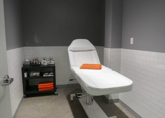 Private treatment room at CF Shops at Don Mills. Photo: The Ten Spot