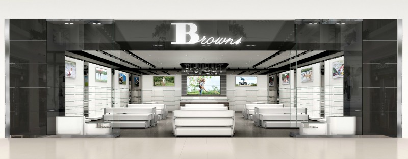 Kingsway Mall store rendering. 