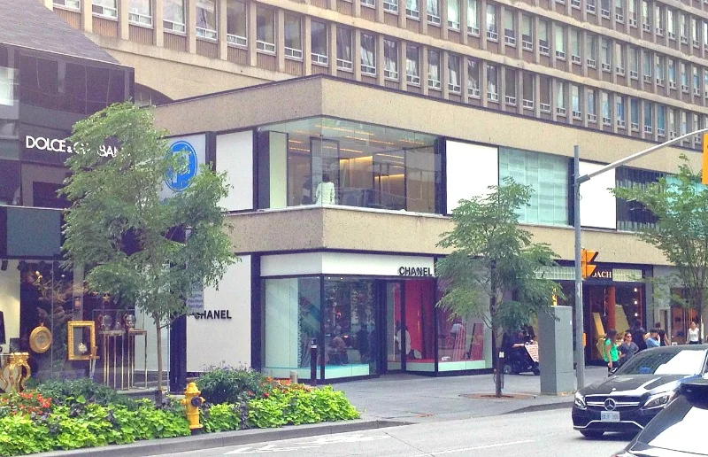 Dior will replace Chanel at 131 Bloor Street West. Chanel is moving 2 blocks north. 