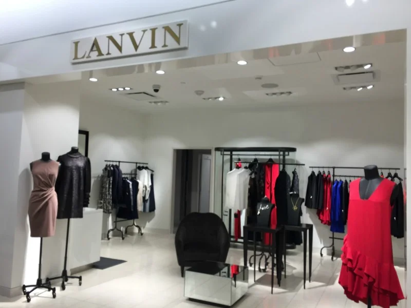 Lanvin women's boutique on the store's third floor.&nbsp;  Photo: Devon Johnson