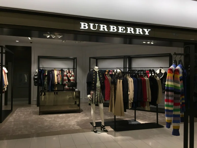 Burberry women's ready-to-wear boutique on the third floor.&nbsp;  Photo: Devon Johnson
