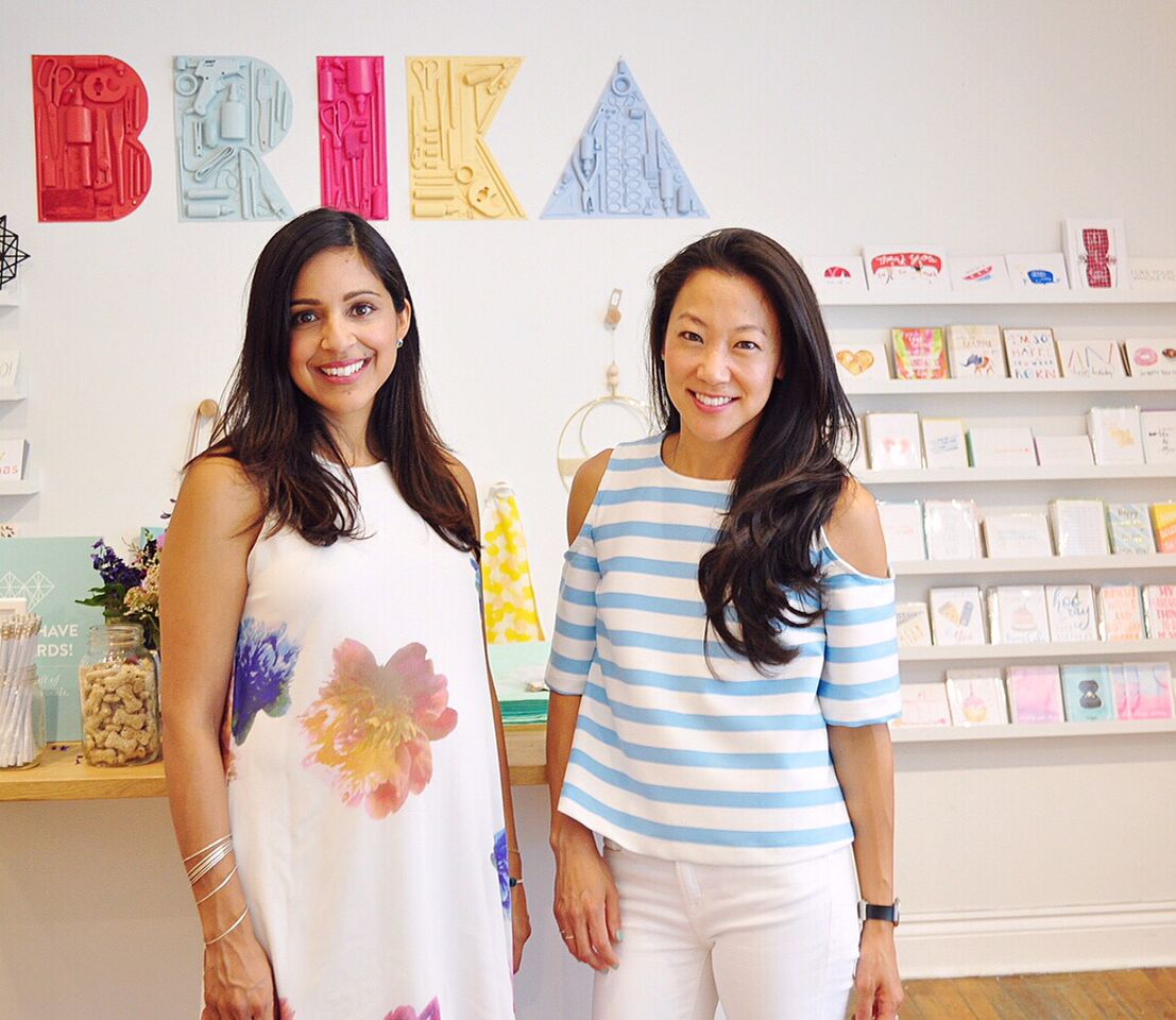 Founders: Ms. Paranjape on the left, Ms. Lee Koss on the right. 