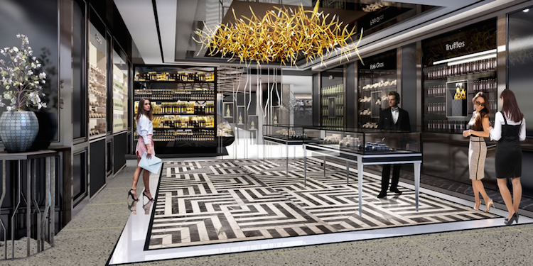 Saks luxury foods.&nbsp;