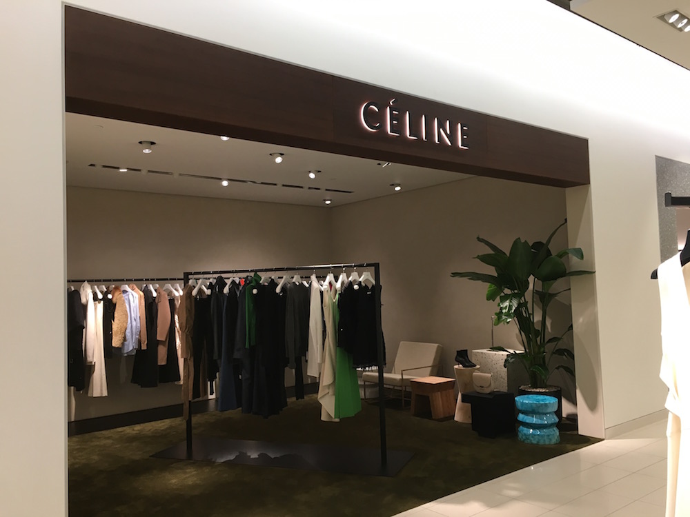 (Celine ready-to-wear boutique)
