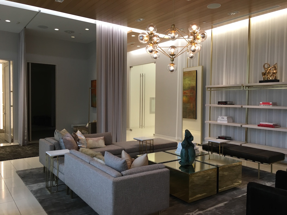 The store's JWN Room private shopping suites. 
