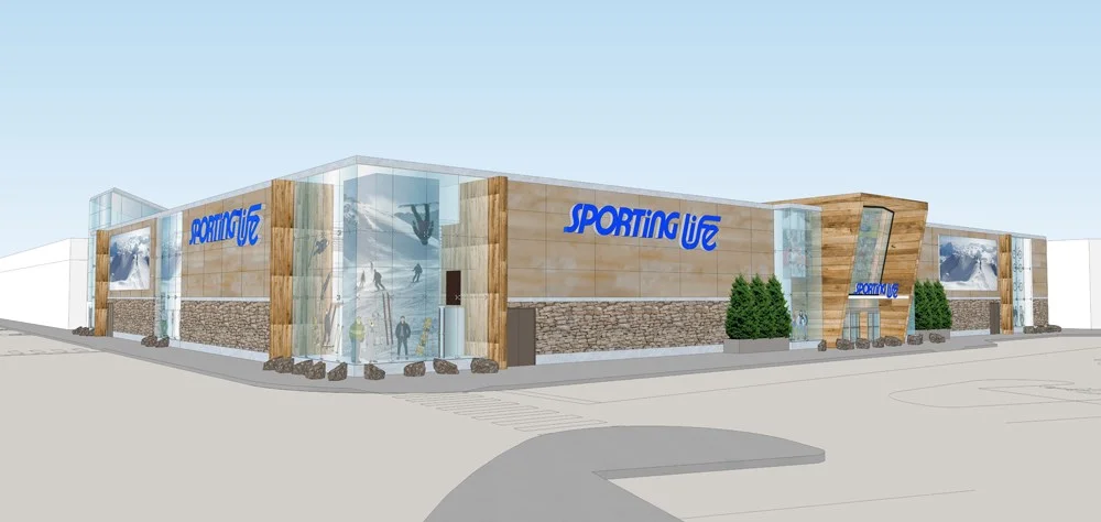 (The 44,000 square foot Sporting Life store opens today)