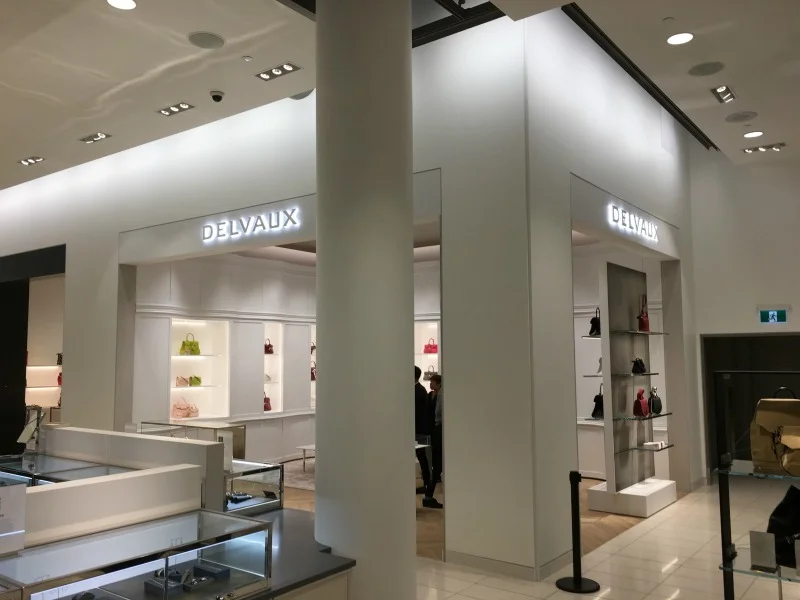 (The new Delvaux boutique is one of only two in North America)