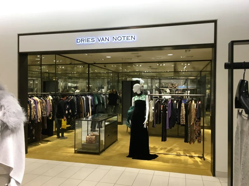 (Beautiful new Dries Van Noten boutique -- a first for Nordstrom)&nbsp;
