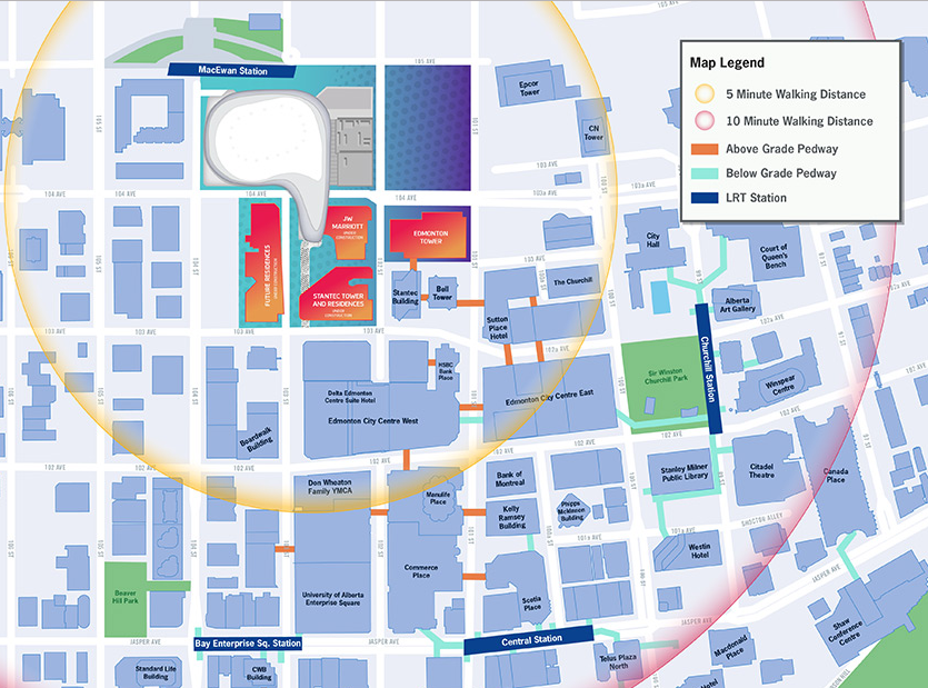 (Click map above for larger version, via Rogers Place)&nbsp;