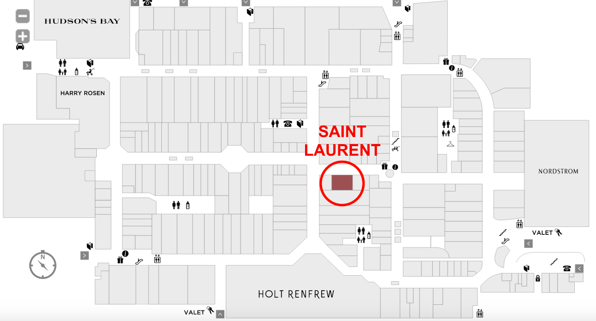 (Click above for interactive Yorkdale mall floor plan)&nbsp;