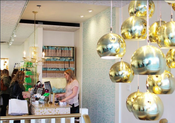 (Inside the new store)&nbsp;