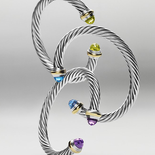 (Classic David Yurman bracelets. Photo: David Yurman) 