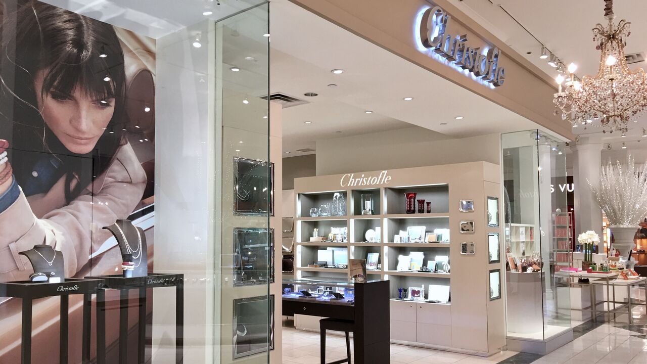 (The Christofle concession at Ogilvy will close at the end of January. Photo: Maxime Frechette ) 