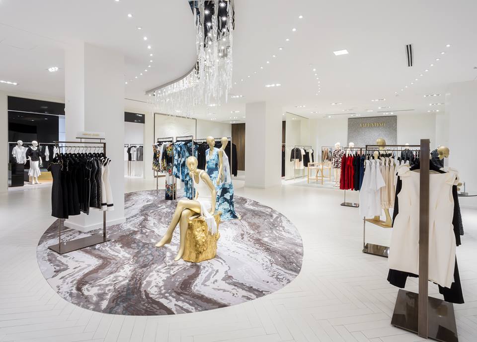 (women's designer floor at Saks cf toronto eaton centre. photo supplied)&nbsp;