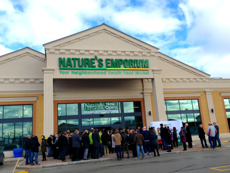 (Lineup outside the new burlington store) 