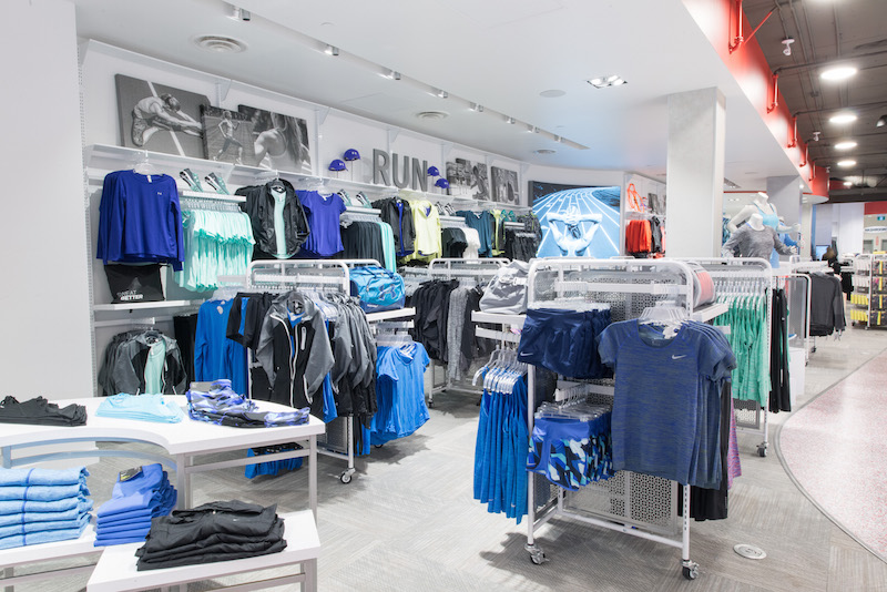 ('run' department towards the front of the store)&nbsp;