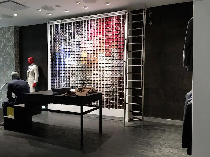 (tie wall. photo: Maxime Frechette)&nbsp;