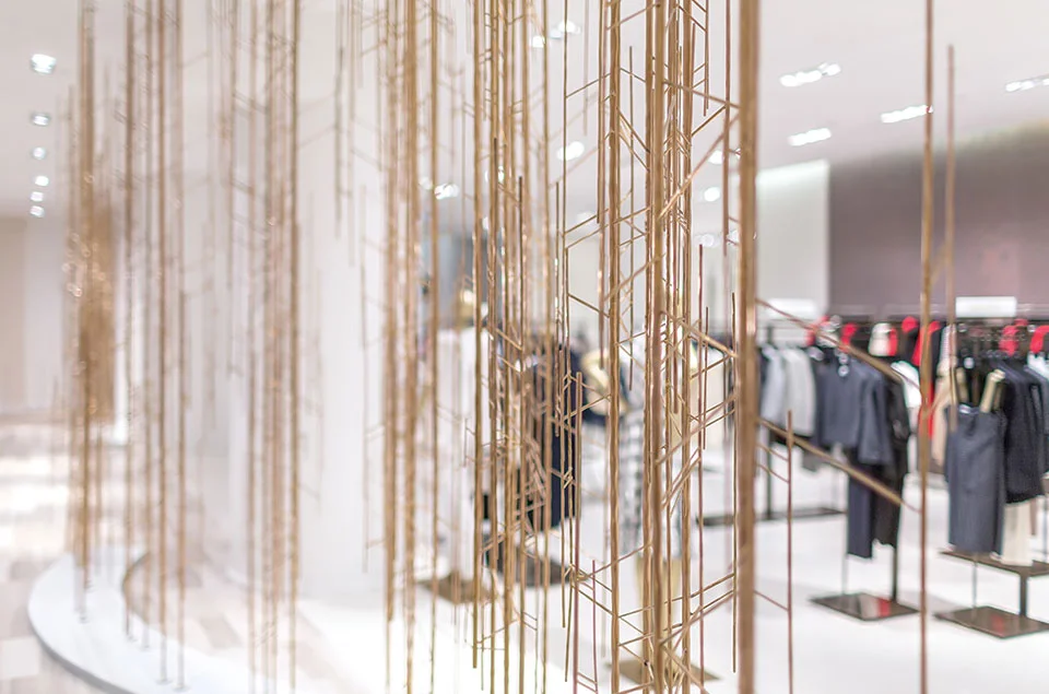 (close up of 'the forest'. Photo: Bill Waldorf)&nbsp;