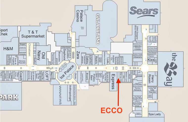 West Edmonton Mall Map