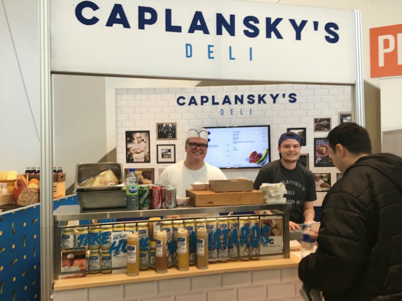(the man himself: zane caplansky serves lunch at concept on april 5, 2017) 