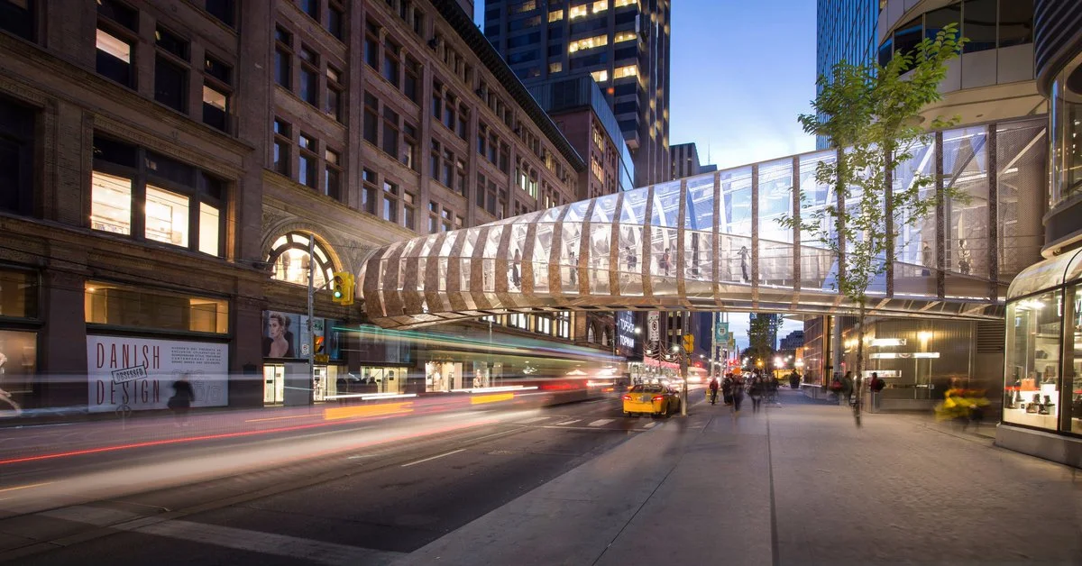 Cadillac Fairview Unveils CF Toronto Eaton Centre Skybridge Details [Renderings/Plans] 