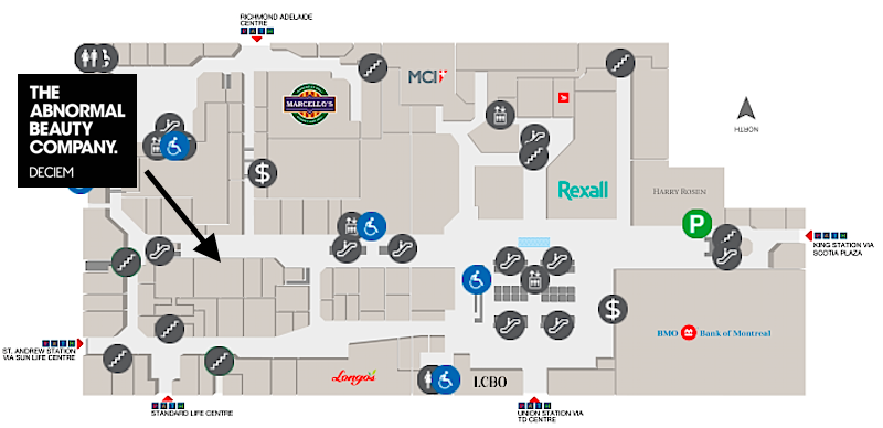 (click image for interactive exchange tower/first canadian place mall map)&nbsp;