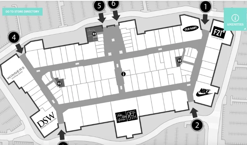 (click for interactive Outlet Collection Winnipeg floor plan)