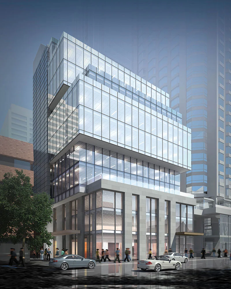(135 Yorkville avenue. CNTRBND will relocate in one of its ground floor retail spaces. rendering: Camrost-Felcorp) 