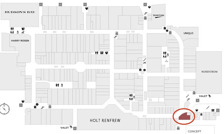 (click for interactive yorkdale mall map)&nbsp;
