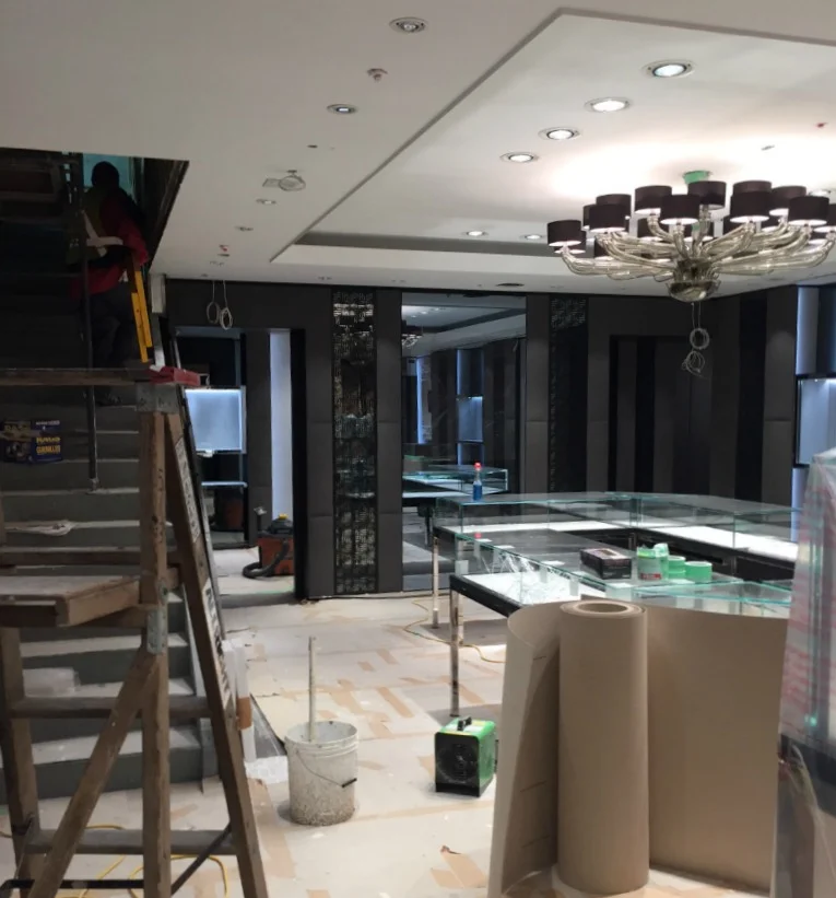 (sneak peek of the new hublot boutique in vancouver, above and below. photo: Darrell morrison)&nbsp;