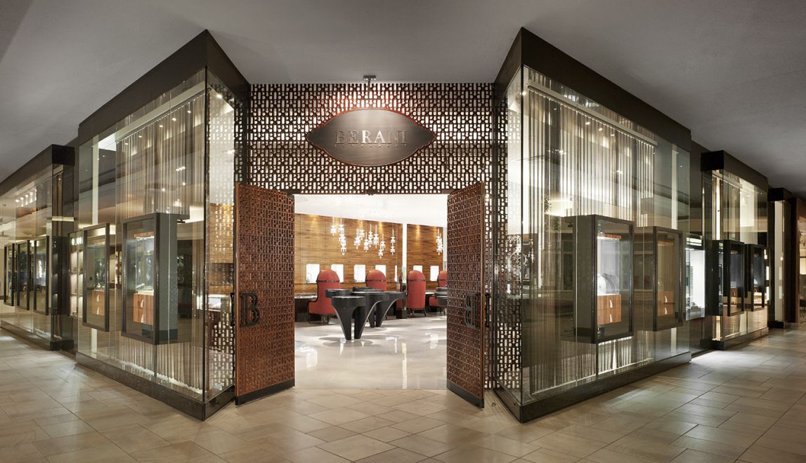 (berani jewellers features some of the world's top luxury brands, including cartier, gucci, and breitling. Photo: pdlab.ca) 