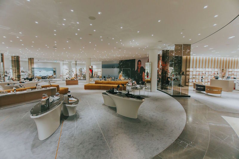 (NEW WOMEN'S SHOE HALL. PHOTO: HOLT RENFREW) 