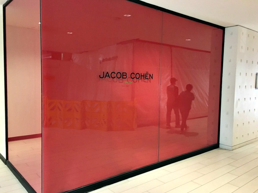 (pricey denim: a jacob cohen shop-in-store will open at luxury menswear retailer via cavour, when it relocates back into its former, albeit renovated space) 