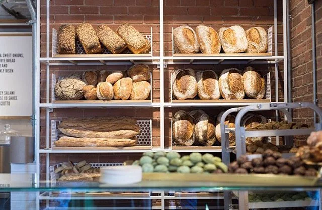 (bread display in the new bakery area. photo:&nbsp;Ryan Emberley)&nbsp;