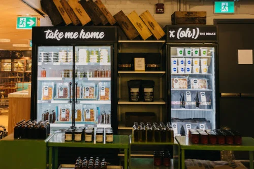(refrigerated items available for sale.   photo:&nbsp;Kayla Rocca)&nbsp;