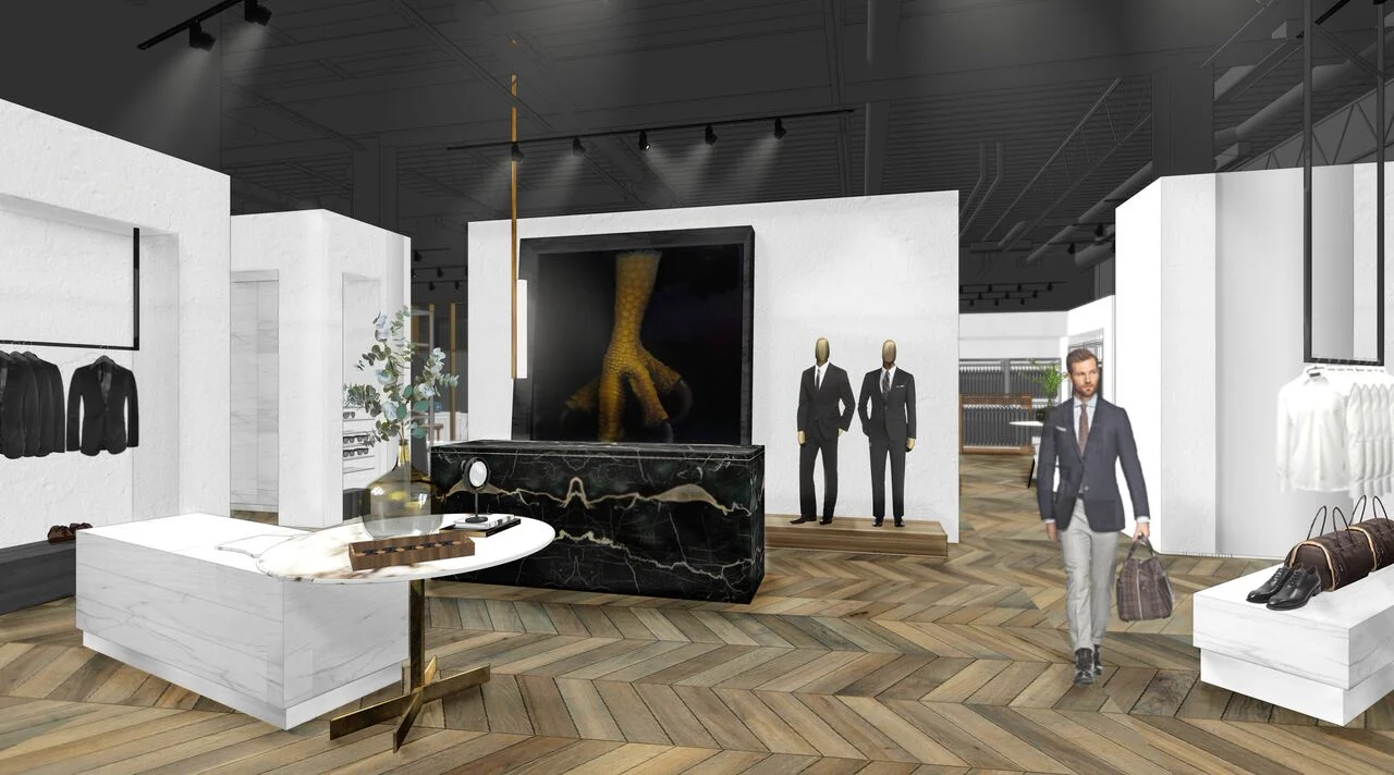 (Cash area. Rendering:&nbsp; McKinley Burkart )&nbsp;