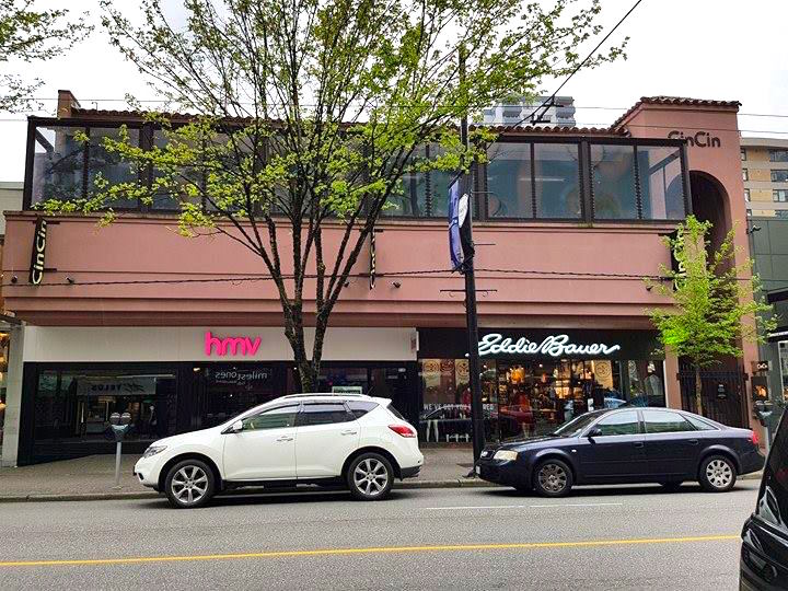 (reigning champ has leased the former HMV space on robson street. CBRE also negotiated the Eddie Bauer Deal. photo: Ritchie Po) 