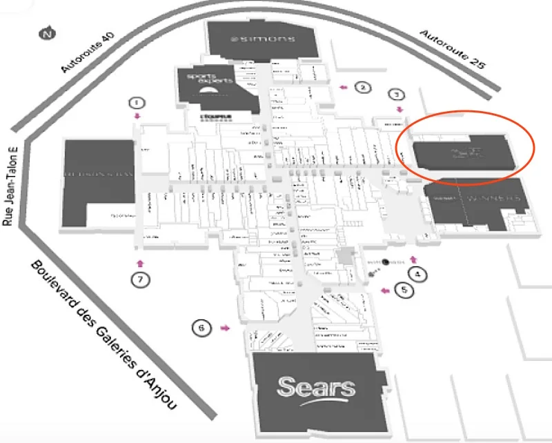 (click for interactive cf galeries d'anjou mall floor plan)
