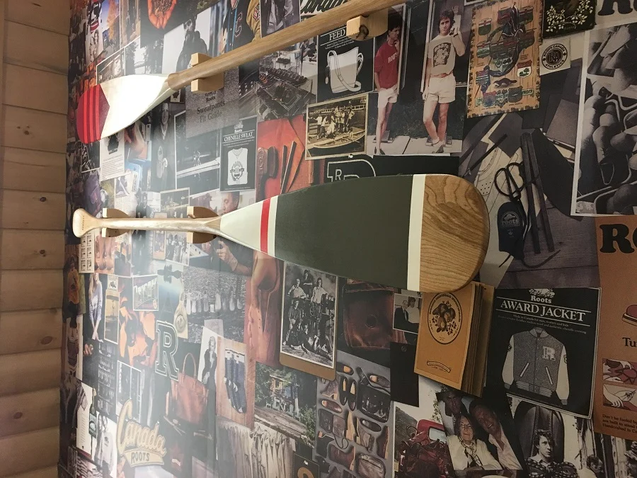 (inside one of the store's dressing rooms)