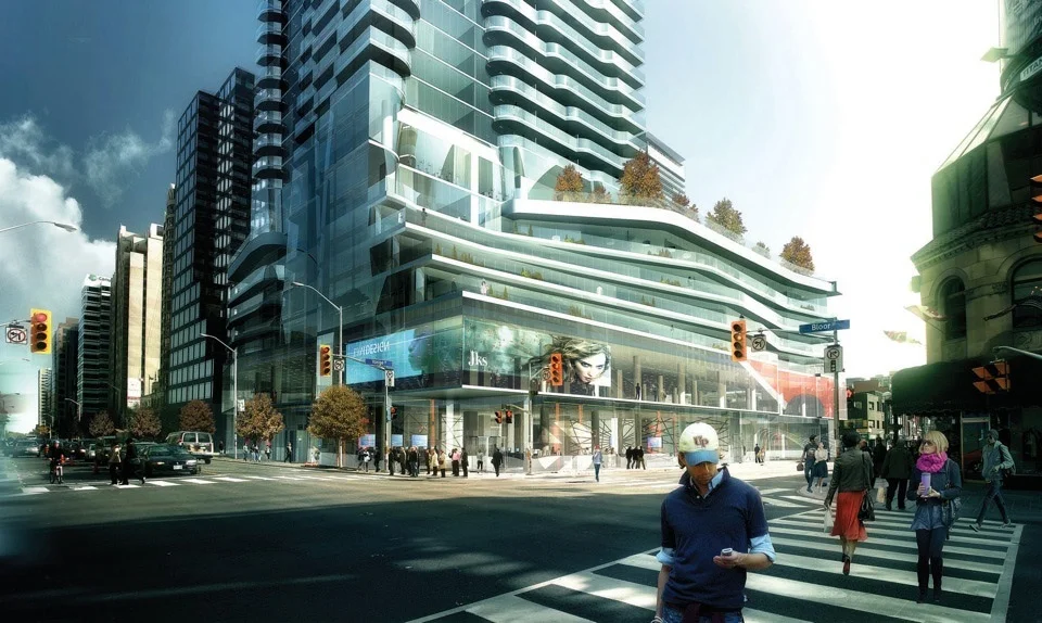 (1 Bloor St. E, rendering via great gulf)&nbsp;