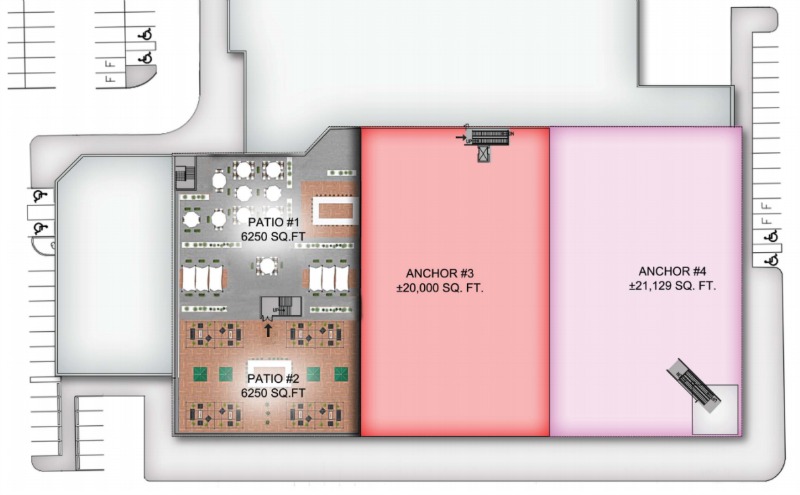 (2nd floor, option: 4 anchors) 