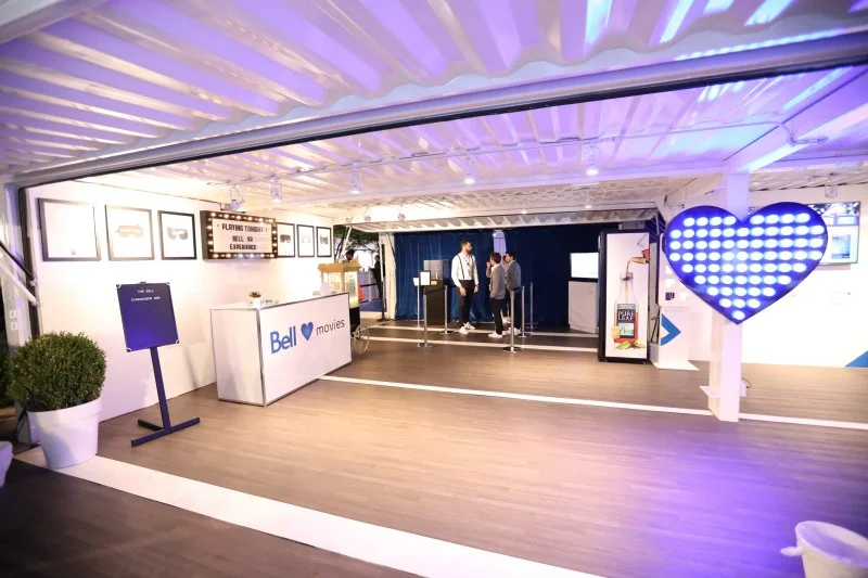 (Inside Loki Box Design's L'oreal installation. Photo: Loki Box Design)&nbsp;