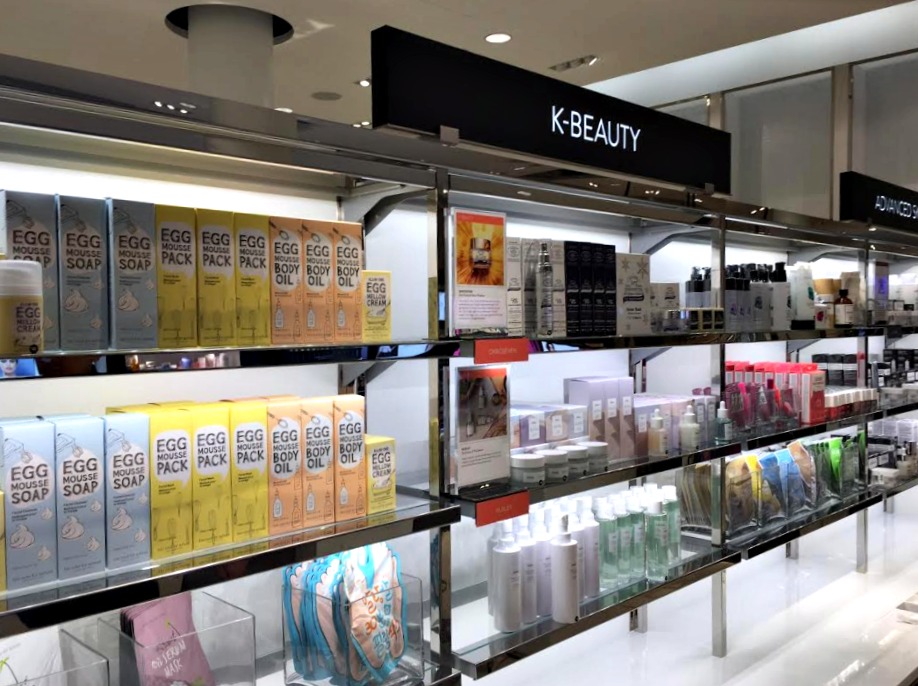 (A first -- korean beauty, which will be rolled-out into other nordstrom stores in Canada and the US) 